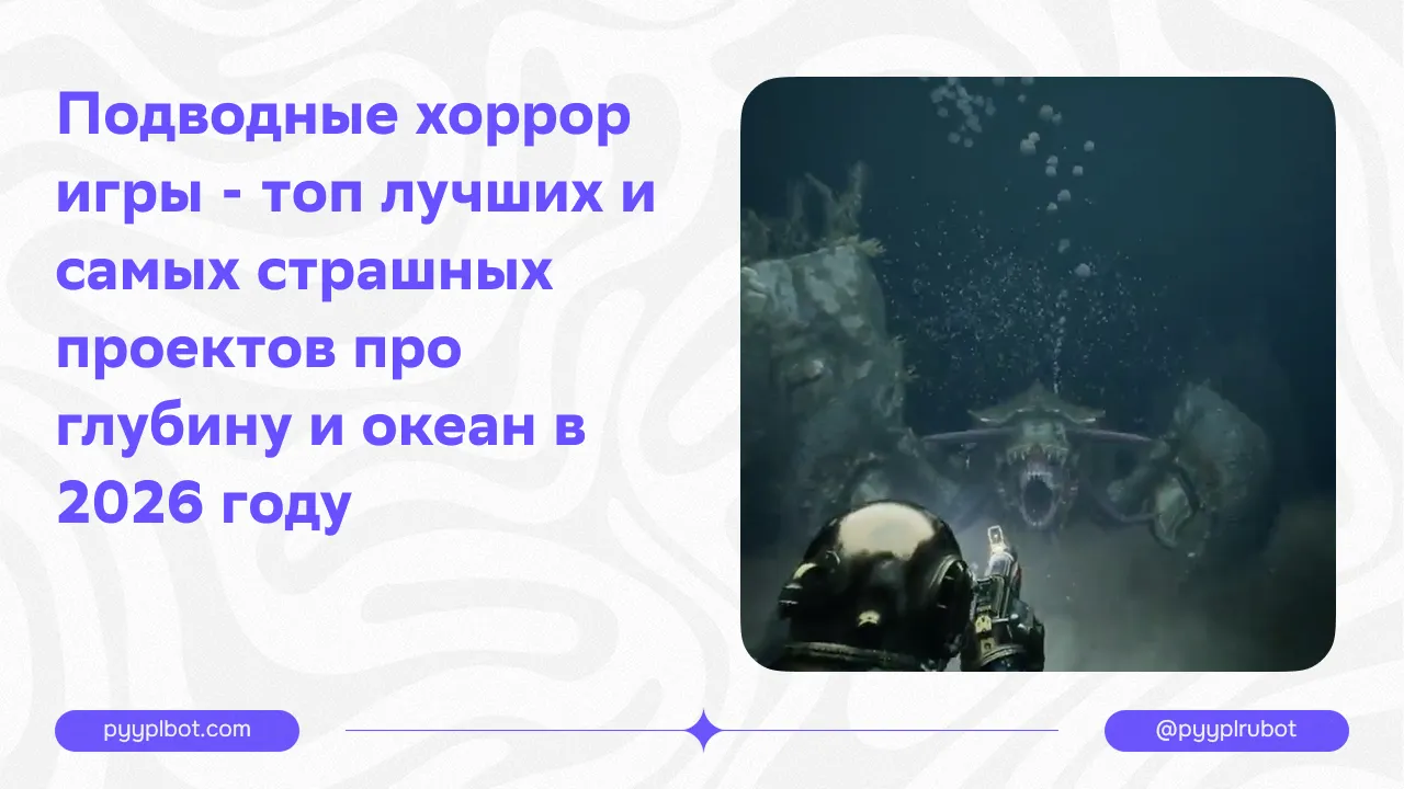 Подводные хоррор игры в 2026 году