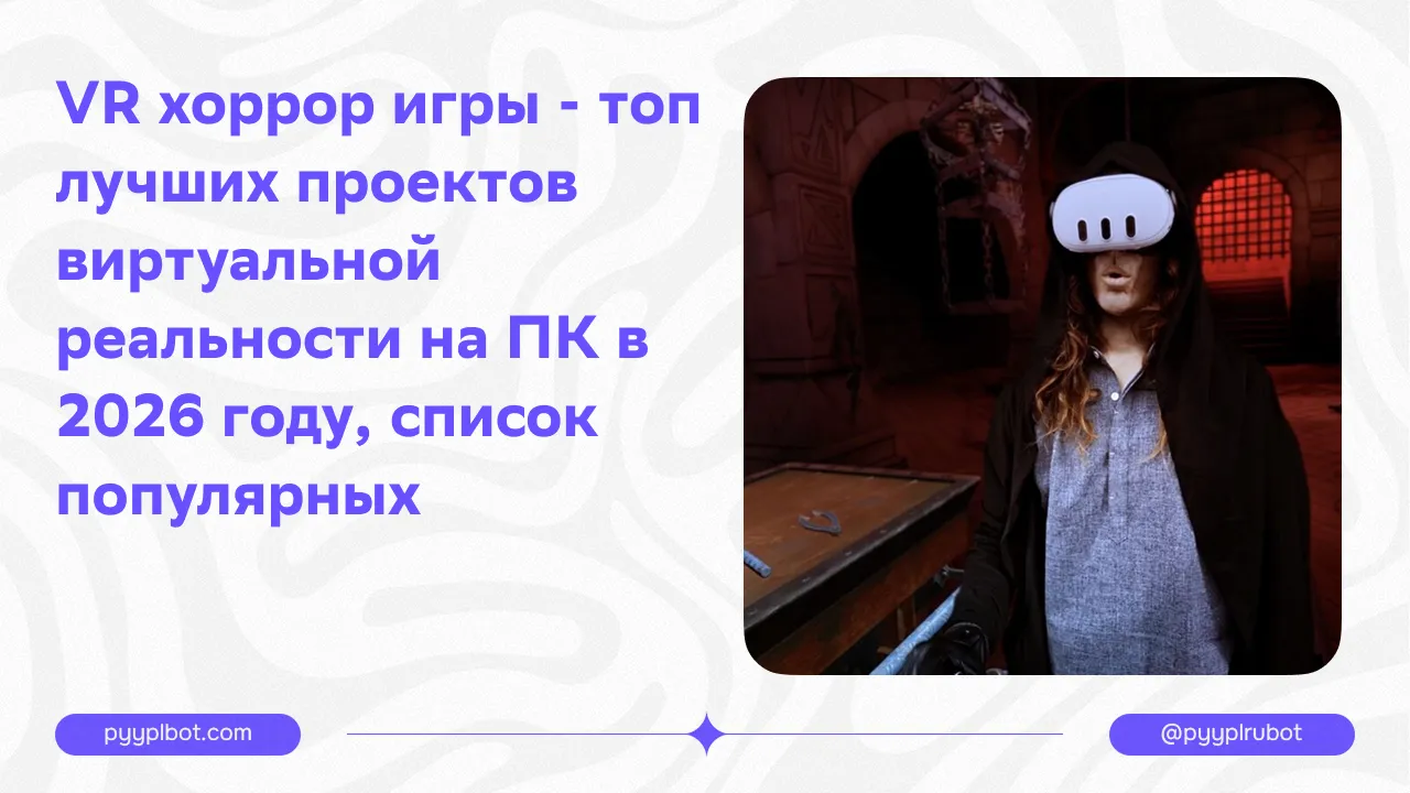 VR хоррор игры в 2026 году