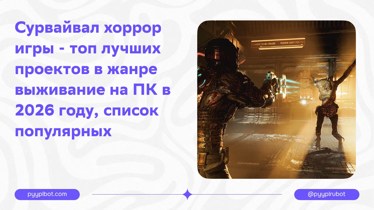 Сурвайвал хоррор игры в 2026 году
