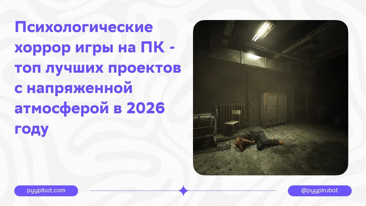 Психологические хоррор игры в 2026 году