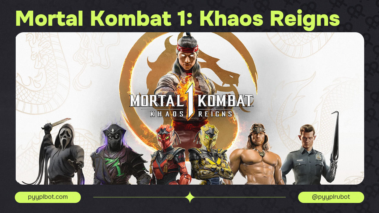 Mortal Kombat 1: Анонс Сюжетного Расширения Khaos Reigns и Kombat Pack 2