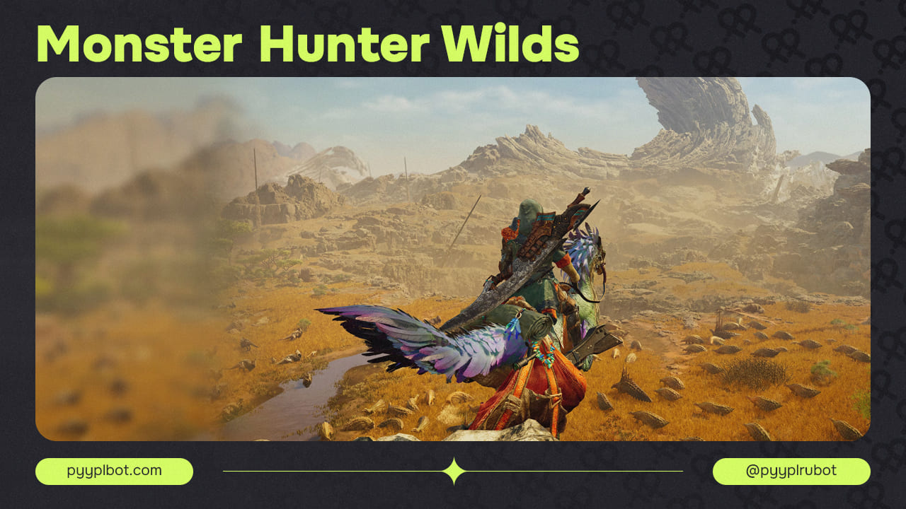 Capcom Раскрыла Механики и Оружие Monster Hunter Wilds